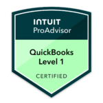 QuickBooks Online ProAdvisor Level 1 Badge